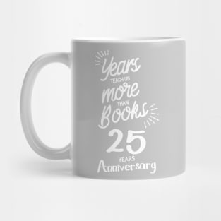 25 years anniversary gift for him and her Mug